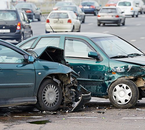 Unfall zwei Autos