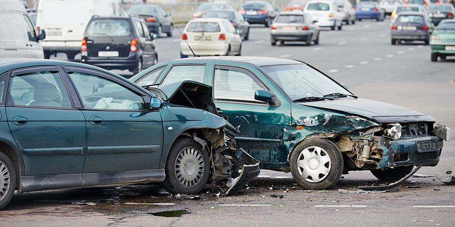 Unfall zwei Autos